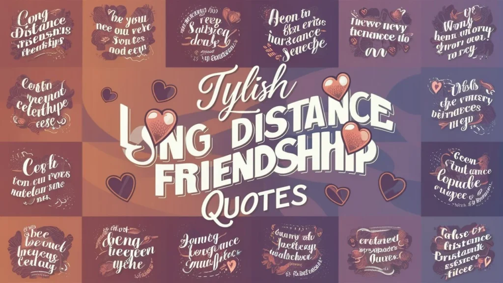 Friendship and Distance Quotes