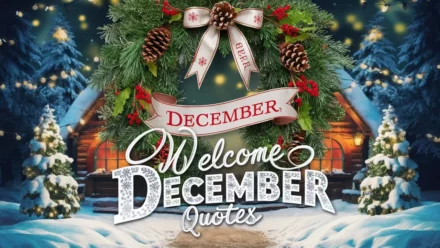 550+ Welcome December Quotes That Will Spread Cheer For All To Hear